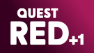 Quest Red +1 channel logo